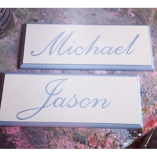 Name Plaque With Single Name